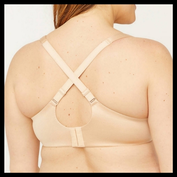 50DD Beige Full Coverage Smooth Underwire Bra - Picture 4 of 4